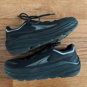 Altra Black and Gray Athletic Shoes
